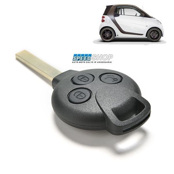 Smart rakto korpusas 3 mygtukai